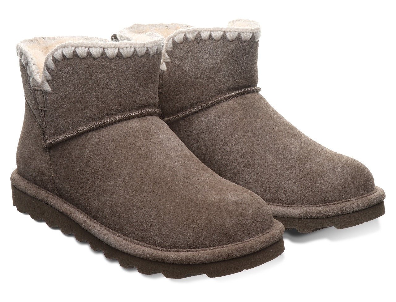Bearpaw Yvonne Winterboots Schlupfstiefel, Snowboots mit Lammfellfutter von Bearpaw