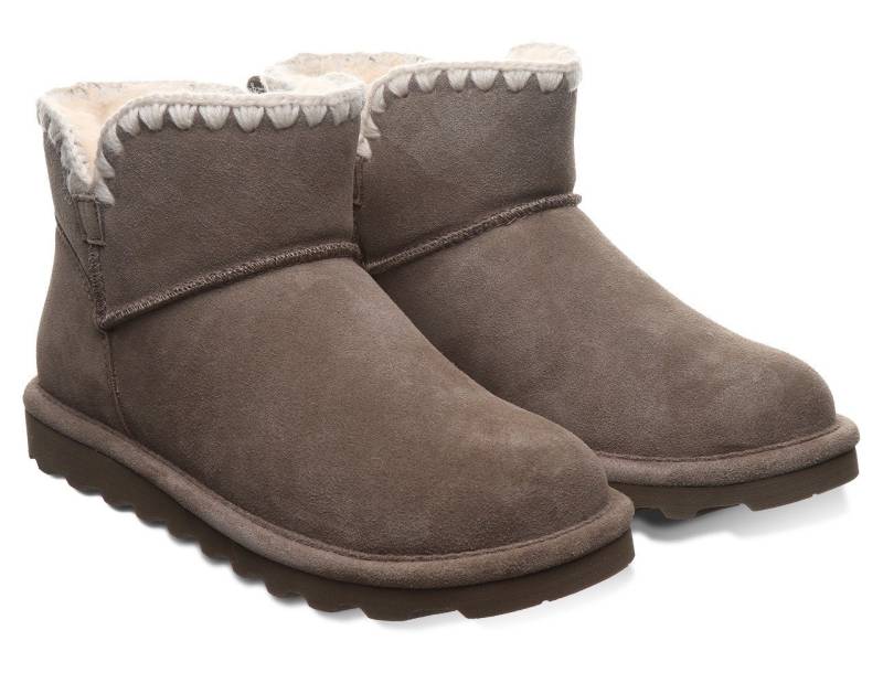 Bearpaw Yvonne Winterboots Schlupfstiefel, Snowboots mit Lammfellfutter von Bearpaw