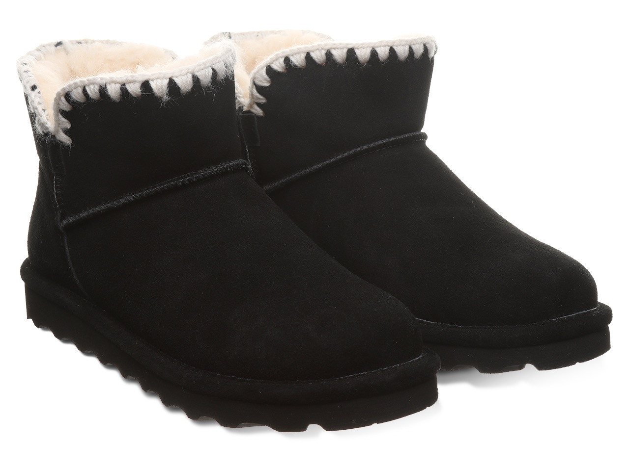 Bearpaw Yvonne Winterboots Schlupfstiefel, Snowboots mit Lammfellfutter von Bearpaw
