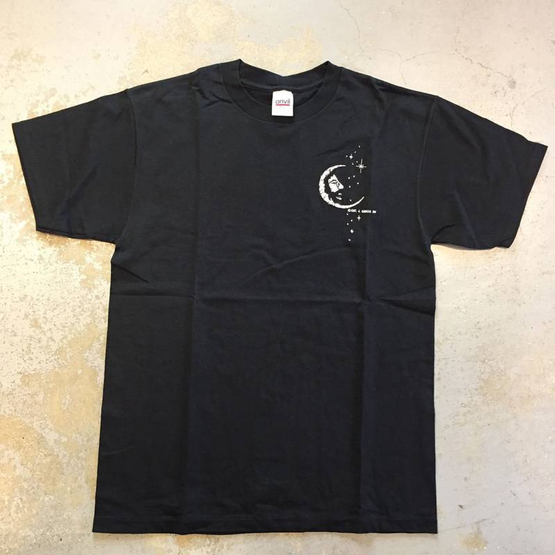 Jerry Garcia - Besticktes „Jerry Moon"-T-Shirt Aus Dem Jahr 1998 | Neu Altem Lagerbestand von BearsChoiceJapan