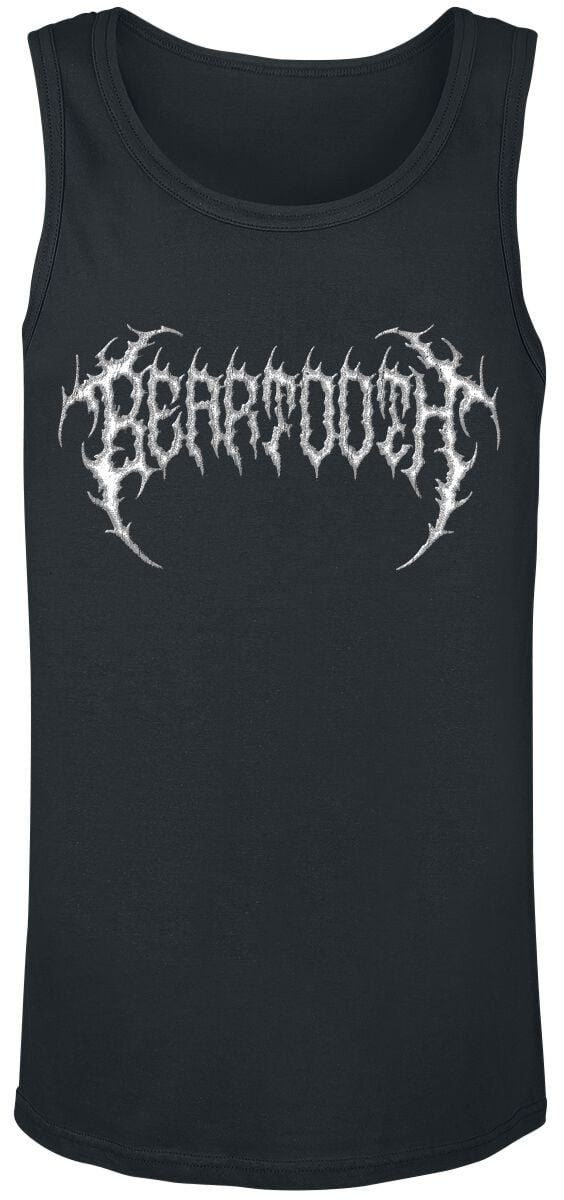 Beartooth Metal Logo Tank-Top schwarz in XL von Beartooth