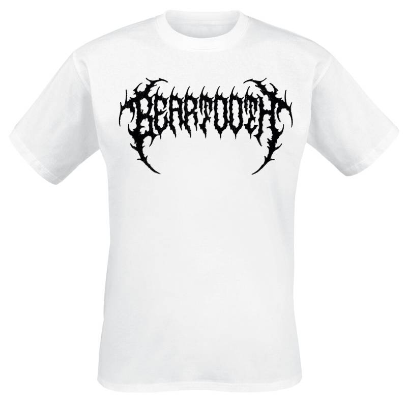 Beartooth T-Shirt - Metal Logo - S bis XXL - für Männer - Größe XL - weiß  - Lizenziertes Merchandise! von Beartooth