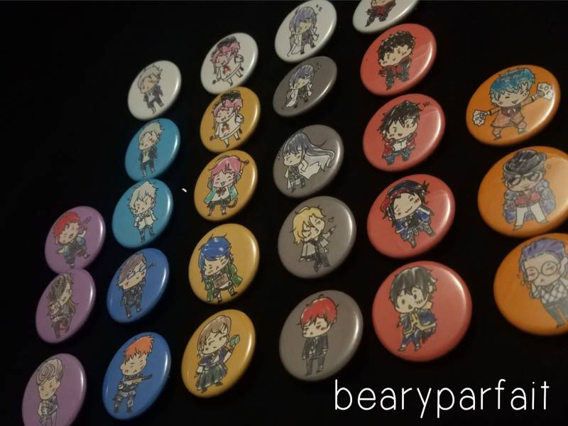 Hypnose Mic Knöpfe von BearyParfait