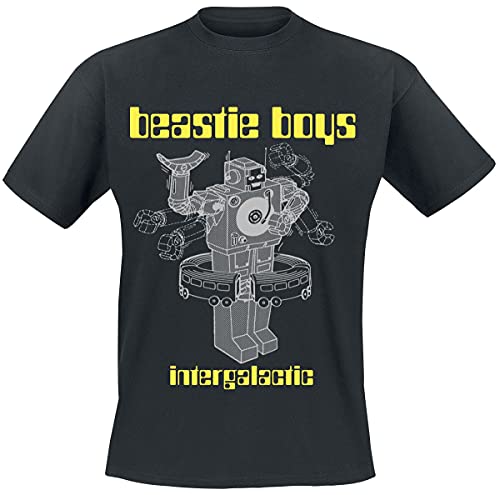 Beastie Boys Intergalactic Männer T-Shirt schwarz XL 100% Baumwolle Band-Merch, Bands von Beastie Boys