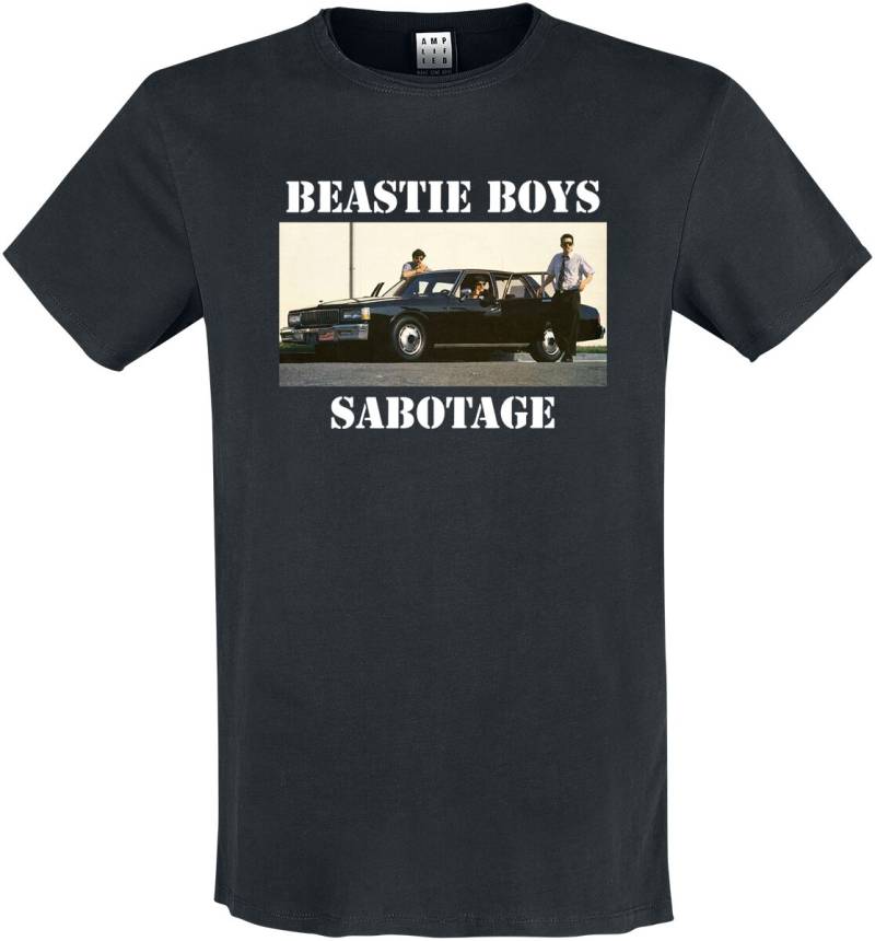Beastie Boys T-Shirt - Amplified Collection - Sabotage - S bis 3XL - für Männer - Größe XXL - schwarz  - Lizenziertes Merchandise! von Beastie Boys