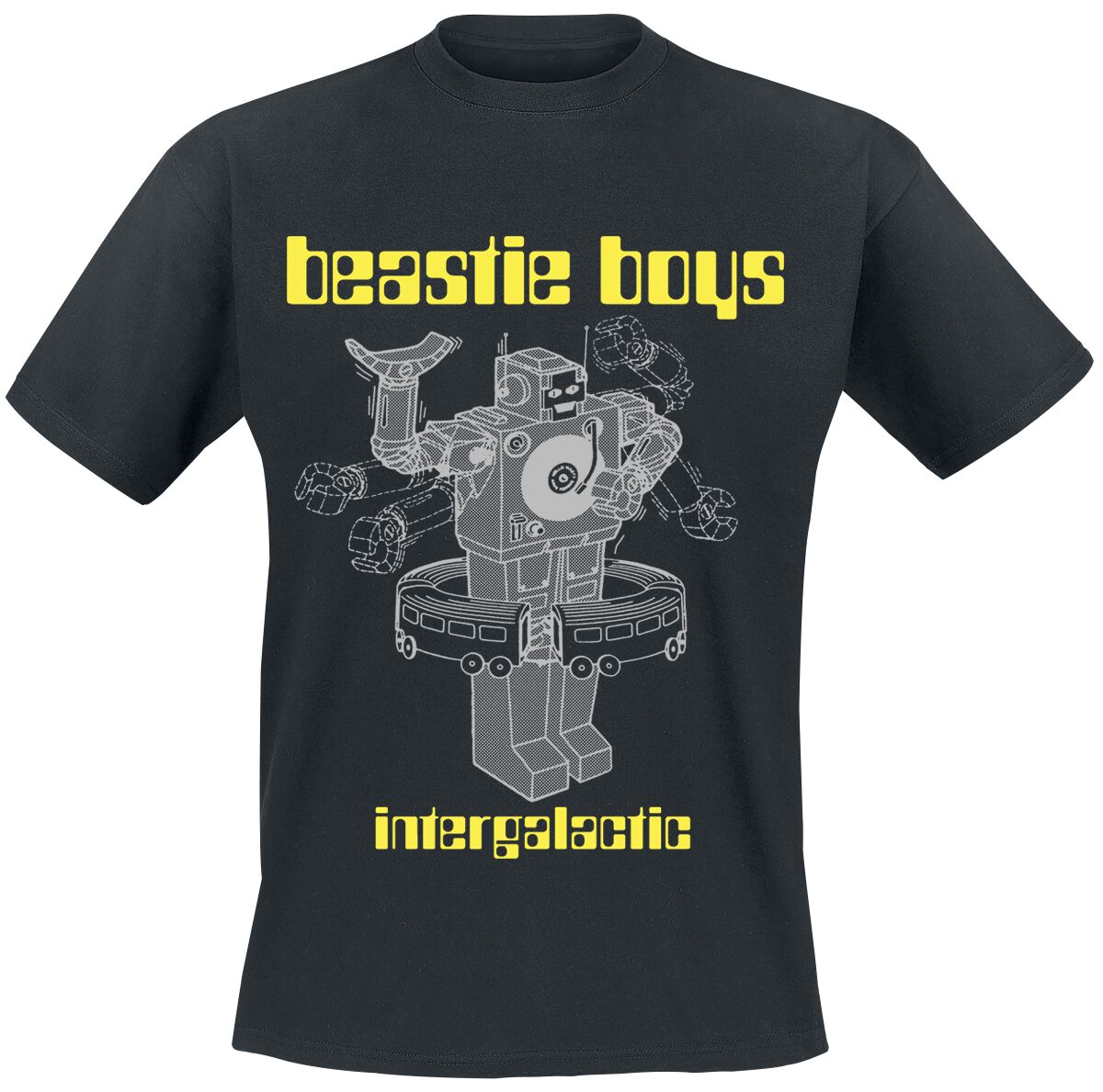 Beastie Boys T-Shirt - Intergalactic - S bis XXL - für Männer - Größe L - schwarz  - Lizenziertes Merchandise! von Beastie Boys