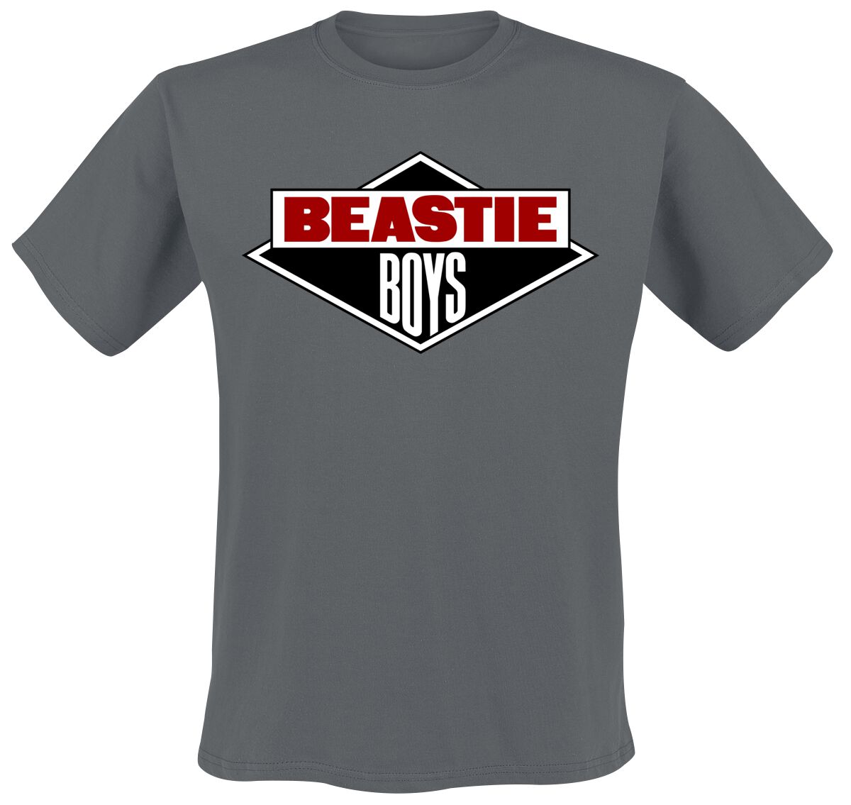 Beastie Boys T-Shirt - Logo - S bis XXL - für Männer - Größe XL - charcoal  - Lizenziertes Merchandise! von Beastie Boys