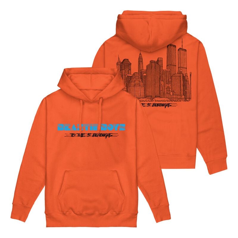 Beastie Boys To The 5 Boroughs Kapuzenpullover orange in XL von Beastie Boys