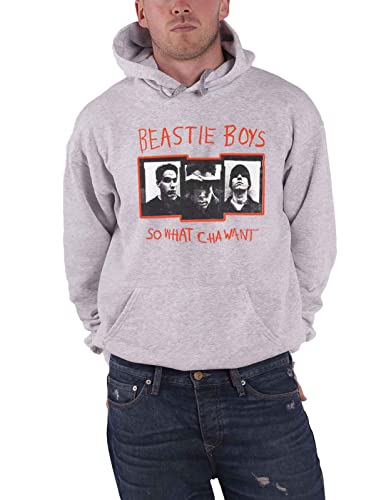 The Beastie Boys Kapuzenpullover So What Cha Want Nue offiziell Herren Grau L von The Beastie Boys