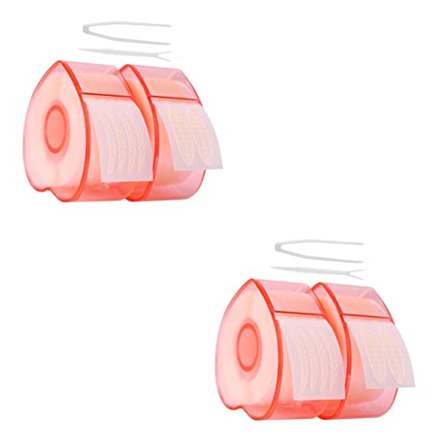 4 Rollen doppelter Augenlidaufkleber doppelter augenlid aufkleber augenlidstrips Lidband selbstklebendes Eye-Lifting-Tape selbstklebendes Augenheberband doppeltes Eye-Lift-Tape Beatifufu von Beatifufu