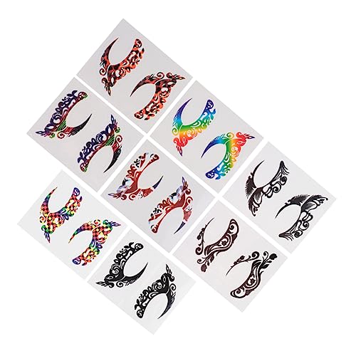Beatifufu 8paare Selbstklebende Augen Make-up Tattoos Kunstvolle Eyeliner Aufkleber Für Festivals Cosplay Und Partys Sicher Und Farbenfroh Für Erwachsene Beatifufu 8paare Selbstklebende Augen Make-up Tattoos Kunstvolle Eyeliner Aufkleber Für Festivals Cosplay Und Partys Sicher Und Farbenfroh Für Erwachsene von Beatifufu