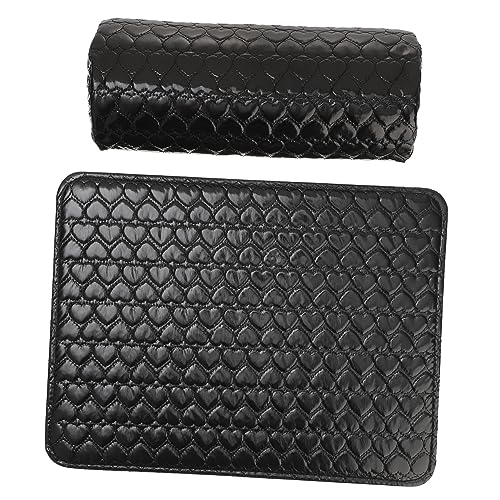 Beatifufu 1satz Pu- Nagelkunst Handauflage Kissen Schwarz Rutschfeste Armauflage Für Maniküre Für Nagelstudios Und Hobby- -enthusiasten von Beatifufu