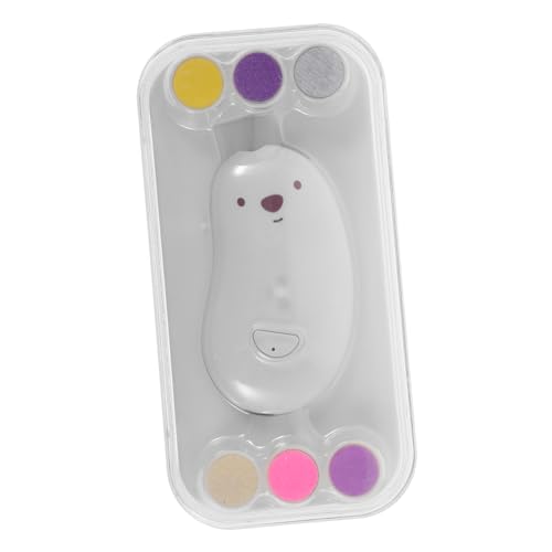 Beatifufu Trimmer 1 Satz Nagelschneider Für Kleinkinder LED Nagelschleifer Bauchmuskeln Baby Elektrische Nagelfeile von Beatifufu