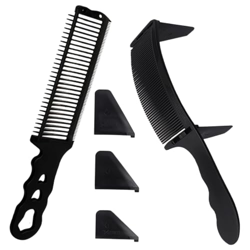 Beatifufu 1 Satz Friseurkämme Professionelle Positionierungskämme Friseurbedarf Für Friseure Scheitelkämme Kämme Für Männer Kunststoffkamm Stylingkamm Für Männer von Beatifufu