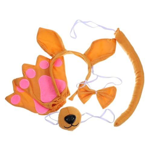 Beatifufu Tierkostüm-set Kopfbedeckung Ohren Fliege Für Cosplay-partys von Beatifufu