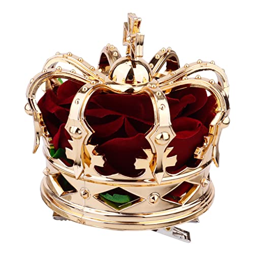 Beatifufu 1stück Goldene Krone Haarspange Für Halloween Dreidimensionales Design Für Cosplay Und Partys Elegante Haaraccessoires Für Damen Geeignet Für Festlichkeiten Und Besondere von Beatifufu