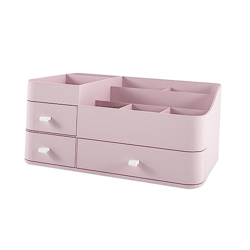 Beatifufu Büro-Aufbewahrungsboxen 1 Stück Karton Schminkpinsel Make-up-Halter Desktop-Make-up-Organizer Schreibtisch Regal Fernbedienungshalter von Beatifufu