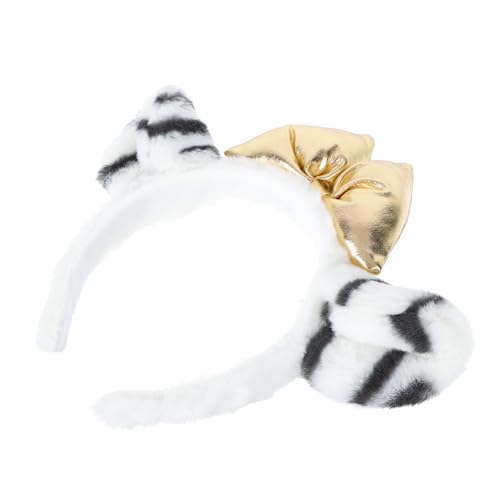 Beatifufu Halloween Weihnachten Karneval Kostümzubehör 1 Stück Tigerohr-haarreifen Stirnband Party-kopfbedeckung Kinder-haarreifen von Beatifufu