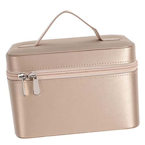 Beatifufu 1 Stück Tragbare Kosmetiktasche Organizer Taschen Zubehör Etui Make Up Taschen Reiseetui Damen Kosmetiktasche Reise Kulturbeutel Reise Organizer Tasche Kosmetik von Beatifufu