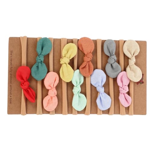 Beatifufu 10stücke Dehnbare Haarband Elastische Stirnband Für Kopfschmuck Ohrdesign Kopfband Haarschmuck Mädchen Stirnband von Beatifufu