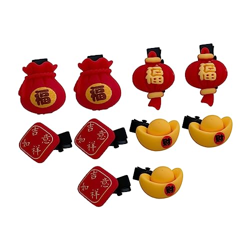 Beatifufu 10stücke Chinesische Haarklammern Für Frühlingsfest Neue Jahr Haarschmuck Bunte Clips Für Mädchen Für Festliche Anlässe Und Kreative von Beatifufu