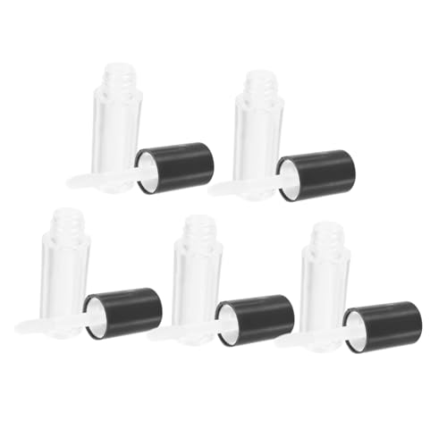 Beatifufu 10 Stück Teiliges Lippenöl Fläschchen Deckel Leichte Tragbare Lipgloss Behälter für Lip Color Lip Gloss und Oil Auslaufsicher und Wiederverwendbar von Beatifufu