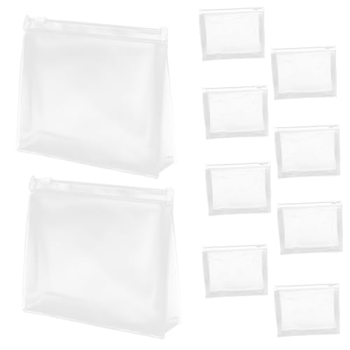 Beatifufu 10 Stück Teiliges Transparentes Reise kulturbeutel Klarer Kosmetik Organizer mit Großem Öffnungsdesign Flüssigkeitsdicht für Reise toilettenartikel und Make up Praktische Beatifufu 10 Stück Teiliges Transparentes Reise kulturbeutel Klarer Kosmetik Organizer mit Großem Öffnungsdesign Flüssigkeitsdicht für Reise toilettenartikel und Make up Praktische von Beatifufu