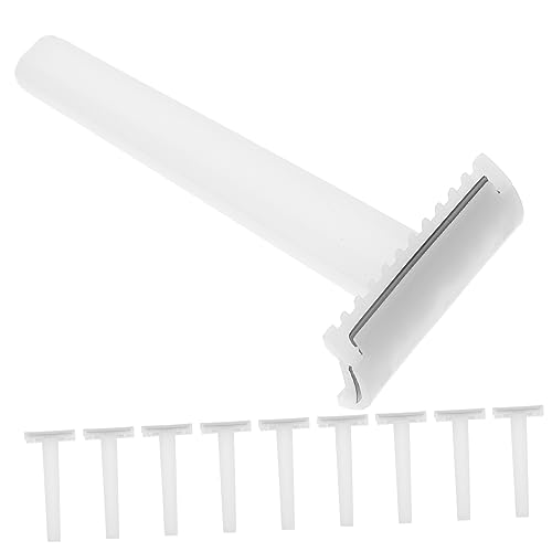 Beatifufu 10 Teiliges Einwegrasierer Damen Haarentfernung Rasierer Doppelklinge Tragbar Praktisch für Achseln Intimbereich und Körperpflege Sicher und Handlich für Unterwegs von Beatifufu