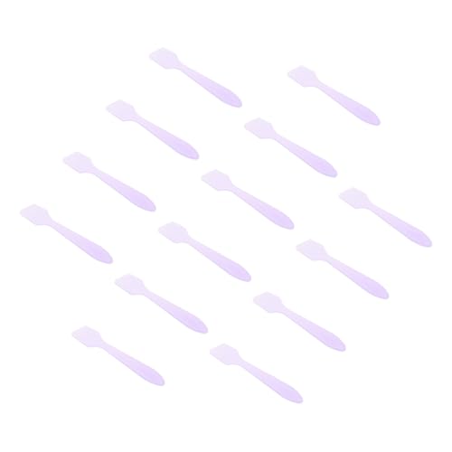 Beatifufu 100 Stück Kosmetikspatel für Gesichtscreme Wiederverwendbare Langlebige Hautpflege-löffel Praktische Dosierhilfe für Make-up und Cremes für Gleichmäßiges Auftragen von Beatifufu