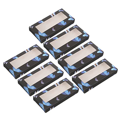 Beatifufu 10stücke Aufbewahrungsbox Aus Papier Für Künstliche Wimpern Rechteckig Mit Klarem Fenster Praktisch Für Salon Und Heimgebrauch Wimpernhalteretui Und Organizer Beatifufu 10stücke Aufbewahrungsbox Aus Papier Für Künstliche Wimpern Rechteckig Mit Klarem Fenster Praktisch Für Salon Und Heimgebrauch Wimpernhalteretui Und Organizer von Beatifufu