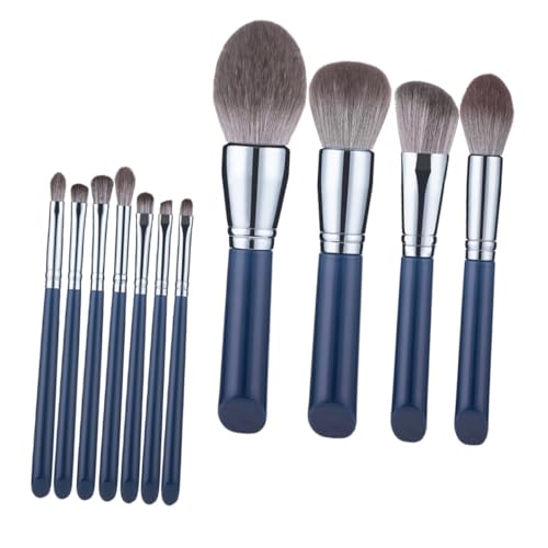 Beatifufu 11 STÜCKE Teiliges Make Up Pinsel Weiche Synthetische Fasern Vielseitig für Gesichtspuder Konturierung Lidschatten und Highlight Praktische Anfänger Make Up Tools für Teenager und von Beatifufu