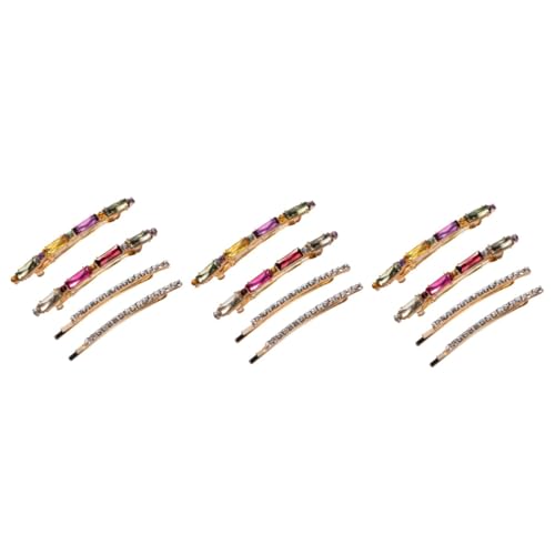 Beatifufu 12 Stk Haarspangen für Frauen Haarspangen für Damen Strass- Haarklammern für Frauen Styling- haarklammer set set Haarnadel für Mädchen von Beatifufu