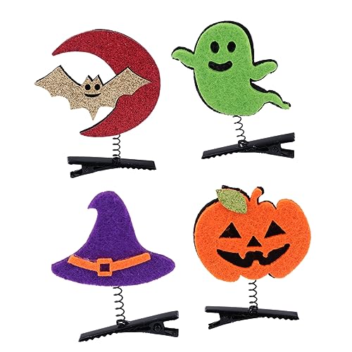 Beatifufu 12 Stück Kürbisgeist Haarnadel Haarspangen Für Mädchen Haarspangen Für Halloween Halloween Kürbis Haar Hat Haarspange Spinnen Haarnadel Aus von Beatifufu