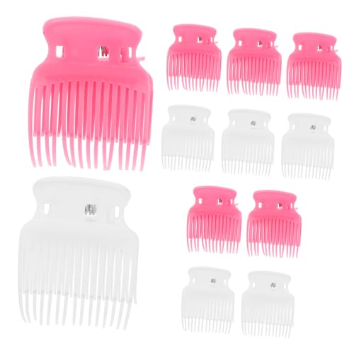 Beatifufu 12 Stück Teiliges Haarstyling Clips aus Hitzeschutzsicherer Lockenwickler Halteclip für Haarabschnitte Praktisch für Reise Geeignet für Frauen und Mädchen Sicher und Einfach von Beatifufu