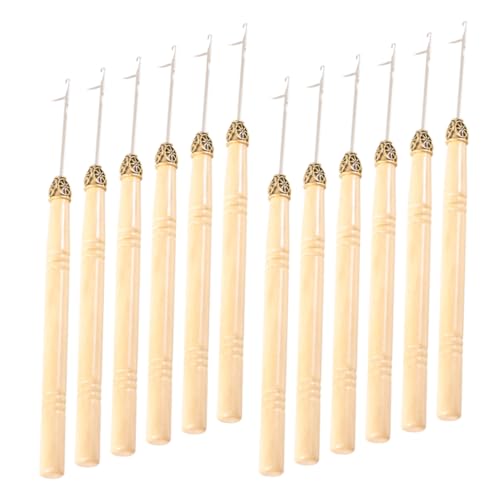 Beatifufu 12stücke Holz Haarnadeln Für Dreadlocks Häkelnadeln Für Zöpfe Und Perücken Dreadlock-herstellungswerkzeug Wiederverwendbar Für Salon Und Haushalt Beatifufu 12stücke Holz Haarnadeln Für Dreadlocks Häkelnadeln Für Zöpfe Und Perücken Dreadlock-herstellungswerkzeug Wiederverwendbar Für Salon Und Haushalt von Beatifufu