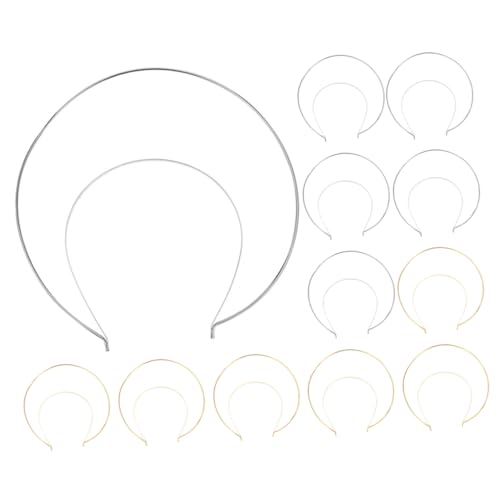 Beatifufu 12stücke Draht Stirnbänder Doppel Draht Minimalistischen Stirnbänder Dekorative Krone Für Damen Und Herren Party Und Urlaub Metall Haarband Mit Exquisiter Handwerkskunst von Beatifufu
