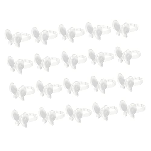 Beatifufu 150 Stk Halter für Nagelkunstständer nagellack display maniküre zubehör nagelzubehör Mädchen Ringe Üben Sie falsche Nageltipps Nagelkunstwerkzeuge falsche Fingernägel Nagelständer von Beatifufu