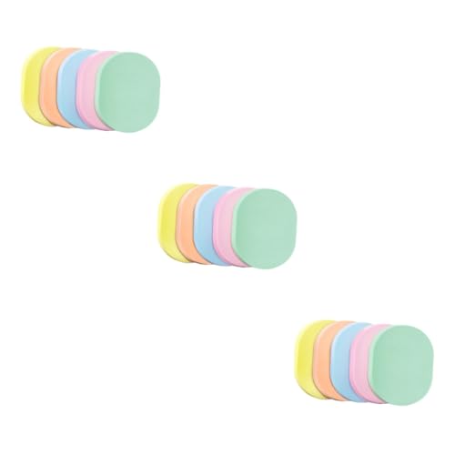 Beatifufu 15stücke Teiliges Gesichtsschwämme Waschschwämme Für Gesichtsreinigung Sanfte Reinigung Geeignet Für Hauttypen Wiederverwendbar Zufällige Farben Make-up-entferner Und von Beatifufu
