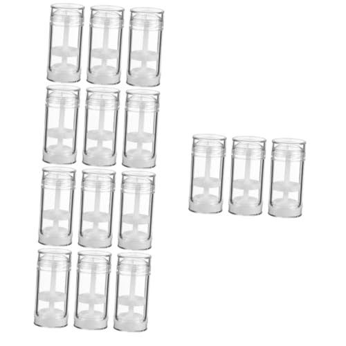 Beatifufu 15stücke Transparente Lip Balm Röhrchen Tragbare Container Für Lippenpflege Leere Für Lip Gloss Für Reise Und Outdoor-aktivitäten von Beatifufu