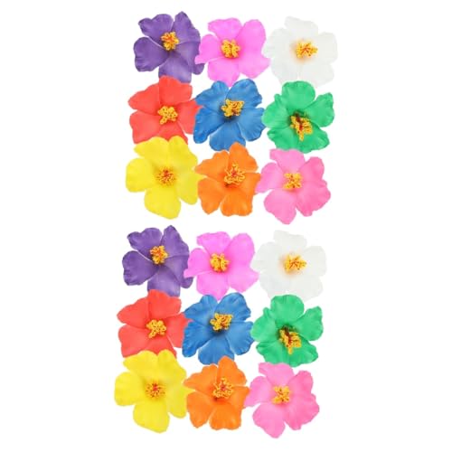 Beatifufu 2 Sets Stil Hawaiian Plumeria Blume Haarspange Helle Farben Für Frauen Mädchen 9 Stück * 2 von Beatifufu