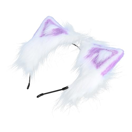 Beatifufu Faltbares Kunstfell-stirnband in Fuchsohrenform Party-kopfschmuck Für Cosplay Haarreifen Als Geschenkidee von Beatifufu