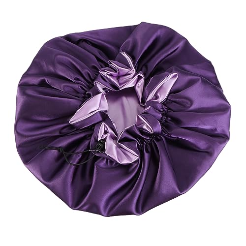 Beatifufu Duschhaube Aus Elastischem Material Für Damen Farbige Spitze Dusche Zubehör Baden Für Frauen Hohe Elastizität Und Festigkeit Bequem Zu Tragen Waschen von Beatifufu