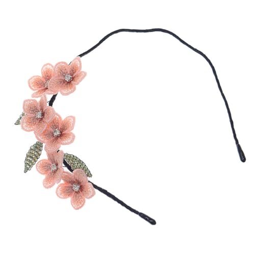Beatifufu Besticktes Blumen Stirnband Für Damen Handgemachtes Tuch Haarband Mit Blumen Design Haaraccessoires Für Hochzeit Party Tanz Und Alltag von Beatifufu