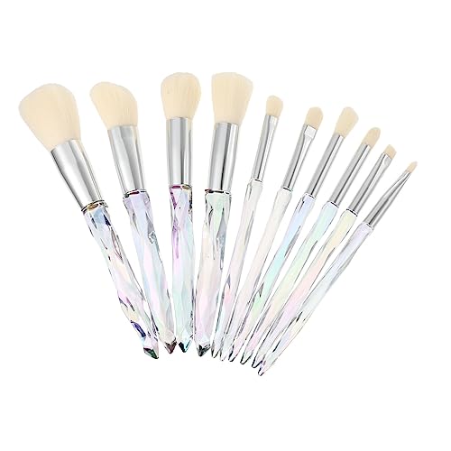 Beatifufu Teiliges Makeup Pinselset Mit Diamantgriff Professionelle Kosmetik Für Foundation Lidschatten Für Damen Und Makeup-enthusiasten von Beatifufu