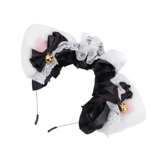 Beatifufu 1pc Katzenohren Stirnband Leichte Spitze Cosplay Haarband Für Frauen Party Haar Foto Prop von Beatifufu