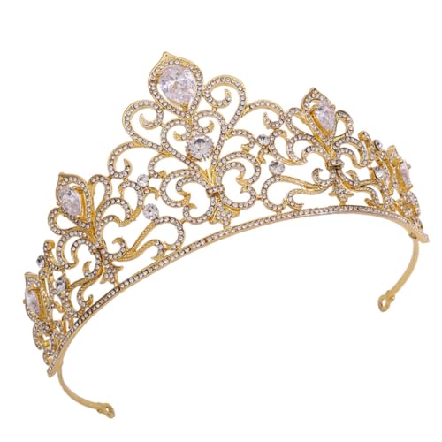 Beatifufu Braut-stirnband Hochzeit Mit Krone Aus Legierung Damen Stirnband Für Hochzeiten Gartenempfänge Und Besondere Anlässe von Beatifufu