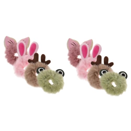 Beatifufu 8stücke Flauschige Haargummis Im Cartoon-stil Süße Haarbänder Für Mädchen Für Alltag Partys Und Fotoshootings Schonend Zu Allen Haartypen von Beatifufu