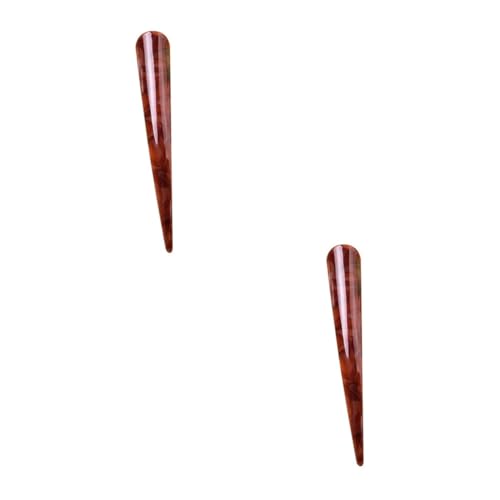Beatifufu 2stücke Vintage Haarklammer Aus Acetat Eleganter Alligator Clip Für Besondere Anlässe Hochzeiten Und Partys Glänzender Brauner Duckbill Clip Für Damen-haarschmuck von Beatifufu