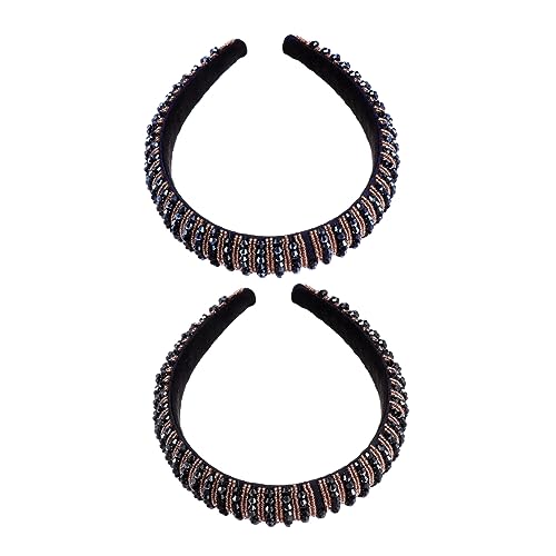 Beatifufu Strass-haarreifen Mit Breitem Rand Kristall-kopfschmuck Für Damen Elegante Haarschmuck Für Hochzeit Und Party von Beatifufu