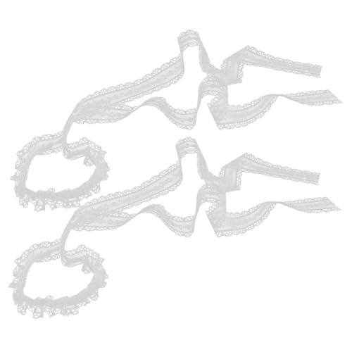 Beatifufu 2stücke Elastische Haargummis Mit Zartem Spitzen-design Vielseitig Einsetzbar Für Verschiedene Frisuren Perfektes Accessoire Für Mädchen Und Frauen Für Alltag Und Besondere von Beatifufu